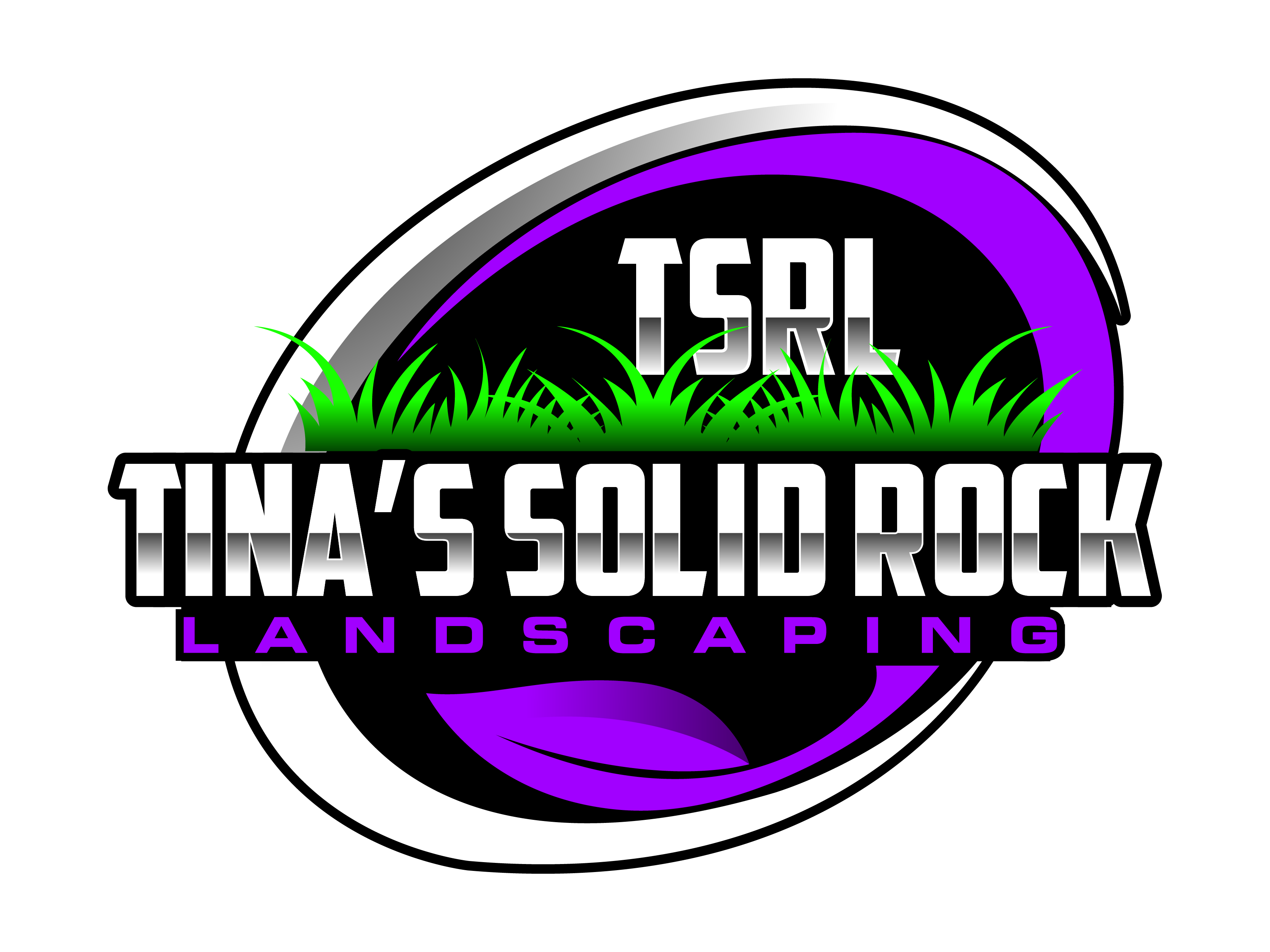 Tina's Solid Rock Landscaping logo